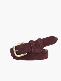 Best Suede Buckle Slim Belt Belts & Chain|Accessories