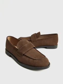 Sale Suede Penny Loafers Shoes|Accessories