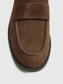 Sale Suede Penny Loafers Shoes|Accessories