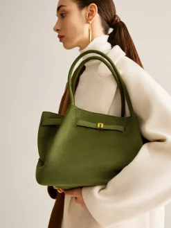 Clearance Suede Pleated Top Handle Bag Bags|Accessories
