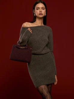 Discount Suede Woven Tote Bag Bags|Accessories