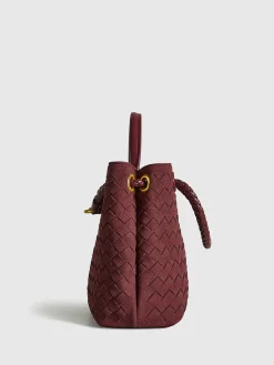 Discount Suede Woven Tote Bag Bags|Accessories