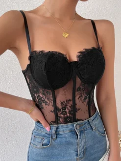 Online Sweetheart Lace Cami Top Tank Tops & Camis|Tops