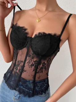 Online Sweetheart Lace Cami Top Tank Tops & Camis|Tops