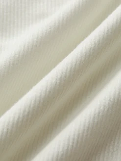 Discount Sweetheart Ribbed Long Sleeve T-Shirt Tops