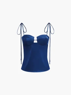 Outlet Sweetheart Satin Cami Top Tank Tops & Camis|Tops