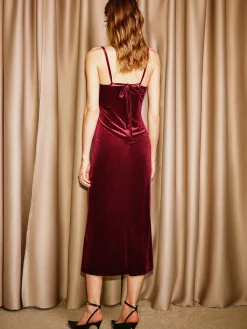 Hot Sweetheart Velvet Cami Dress Dresses