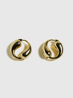 Discount Tai Chi Water Drop Hoop Earrings Earrings|Accessories