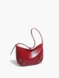 Hot Textu Zipper Shoulder Bag Bags|Accessories