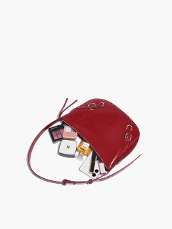 Hot Textu Zipper Shoulder Bag Bags|Accessories