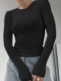 Outlet That One Long Sleeve Shirt Sweater Tops|T-shirts