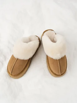 Discount Thick Sole Fleecing Slippers Boots Shoes|Accessories