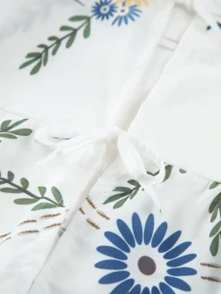 Tie Front Floral T-Shirt Blouses & Shirts|Tops