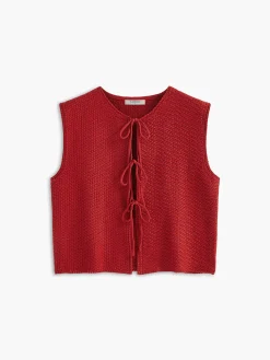 Best Tie Front Sweater Vest Sweater Vests|Sweaters & Cardigans