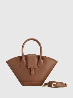 Top Handle Basket Bag Bags|Accessories
