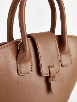 Top Handle Basket Bag Bags|Accessories