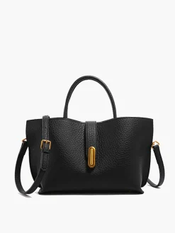 Discount Top Handle Textured Shoulder Bag Bags|Accessories