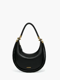 Discount Top Woven-Handle Crescent Bag Accessories