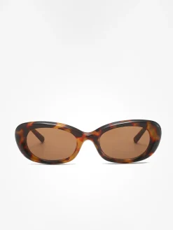 Hot Tortoiseshell Rounded Sunglasses Sunglasses|Accessories