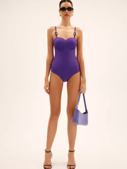 New Trendy Beach One Piece Swimsuit Swimwear|Tops
