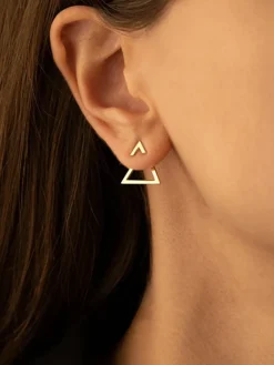 Online Triangle Stud Earrings Earrings|Accessories
