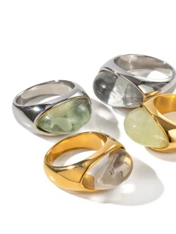 Sale Tunnel Honey Stone Ring Rings & Bracelets|Accessories