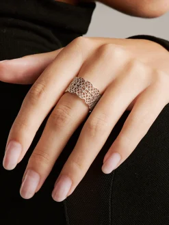 Sale Tunnel Metal Lace Open Ring Rings & Bracelets|Accessories