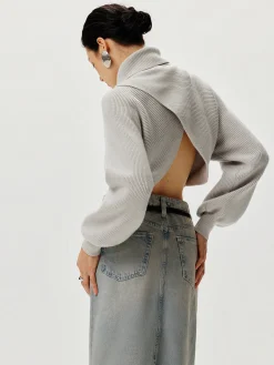 Hot Turtleneck Batwing Sleeve Sweater Sweater Tops|Sweaters & Cardigans