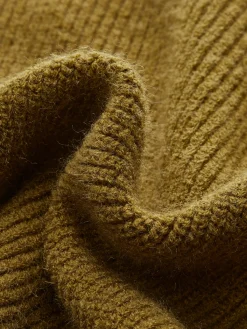 Turtleneck Belted Cozy Sweater Knitwear|Tops