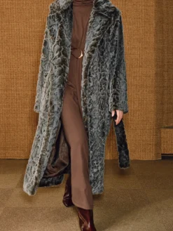Sale Turtleneck Knotted Pleated Long Dress Cocktail & Party Dresses|Long Dresses