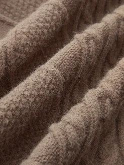 New Turtleneck Knotted Sweater Vest Sweater Vests|Sweaters & Cardigans