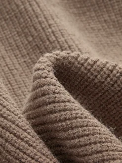 New Turtleneck Knotted Sweater Vest Sweater Vests|Sweaters & Cardigans