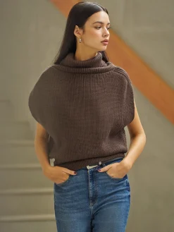 Best Turtleneck Shrug Sweater Vest Sweater Vests|Sweaters & Cardigans