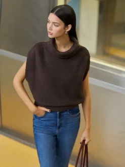 Best Turtleneck Shrug Sweater Vest Sweater Vests|Sweaters & Cardigans