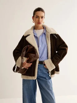 Sale Turtleneck Zipper Fleece Jacket Outerwear|Jackets
