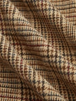 Discount Tweed Pleated Zipper Skirt Skirts|Bottoms