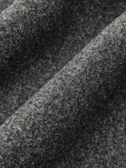 New Tweed Pockets Loose Coat Outerwear|Coats