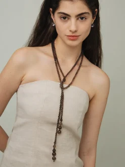 New Twinkling Light Gemstone Necklace Necklaces|Accessories