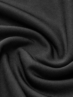 Best Two Tone Bud Waist Tube Dress Black Dresses|Casual Dresses