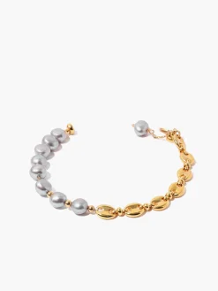 Clearance Two Tone Magnetic Bracelet Rings & Bracelets|Accessories