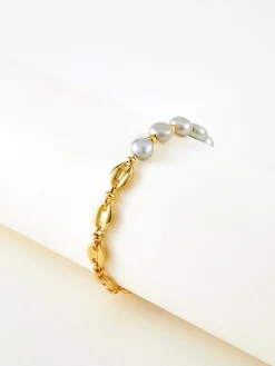 Clearance Two Tone Magnetic Bracelet Rings & Bracelets|Accessories