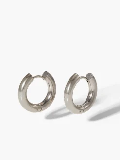 New Two Tone Splicing Hoop Earrings Earrings|Accessories