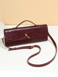 New Two Way Flap Textured Shoulder Bag Bags|Accessories