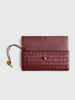 New Two Way Woven Flap Clutch Shoulder Bag Bags|Accessories