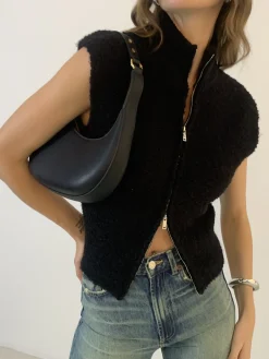 Outlet Two Way Zip Minky Cardigan Cardigans|Sweaters & Cardigans