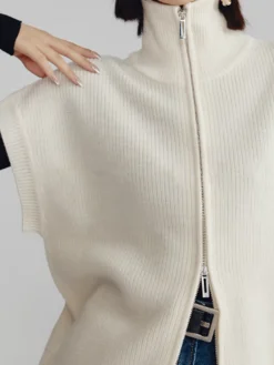 Online Two Way Zip Shrug Cardigan Cardigans|Sweaters & Cardigans