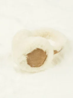 Clearance Two-Tone Faux Fur Earmuffs Hair Claws & Hats|Accessories