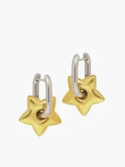 Outlet U-Shape Star Drop Earrings Earrings|Accessories