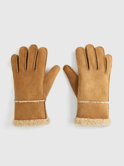 Online Utility Lambswool Suede Gloves Accessories