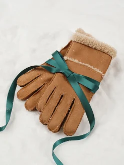 Online Utility Lambswool Suede Gloves Accessories